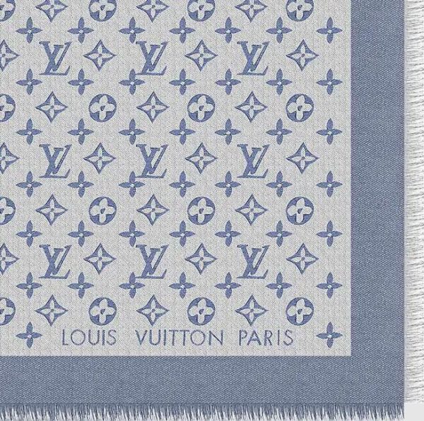 Louis Vuitton MONOGRAM DENIM SHAWL M71382 - Image 3