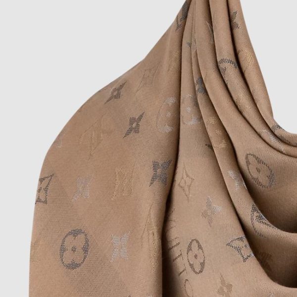 Louis Vuitton So Shine Monogram Shawl M76337 - Image 2