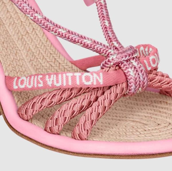 Louis Vuitton MAIA WEDGE SANDAL 9CM 1A9CQK - Image 4